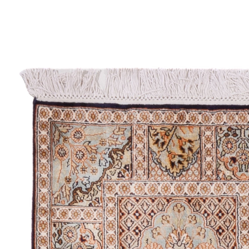 Kashmir Silk Rug 79x259cm - Oriental Rug