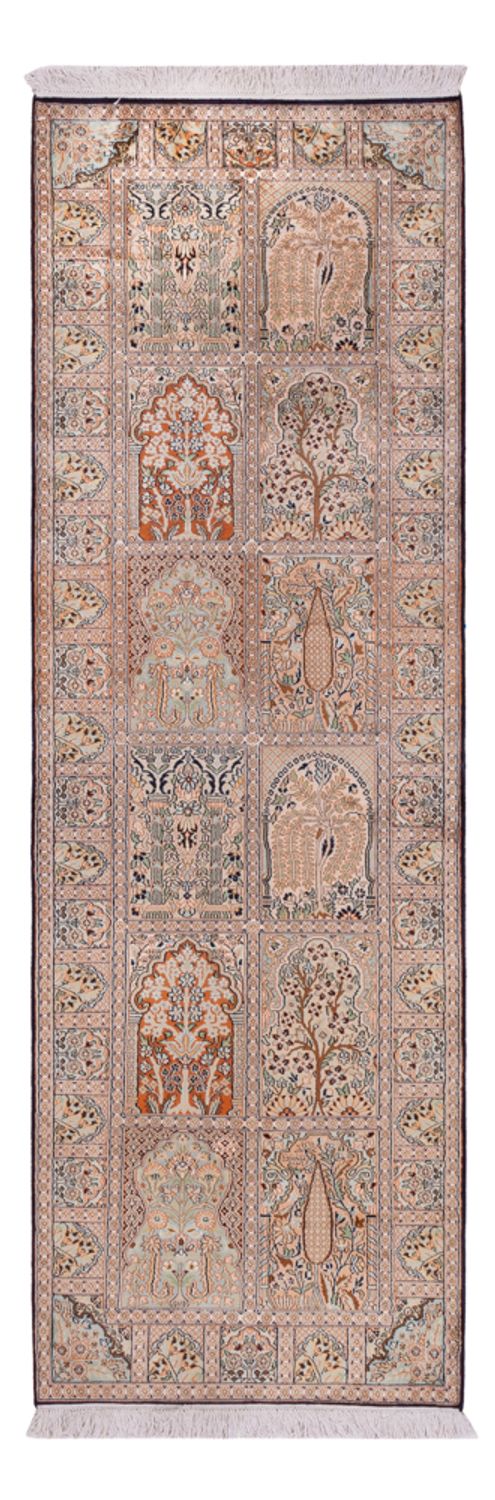 Kashmir Silk Rug 243x80cm - Oriental Rug