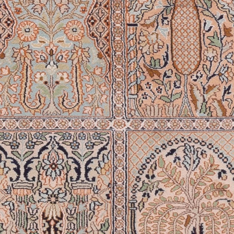 Kashmir Silk Rug 243x80cm - Oriental Rug