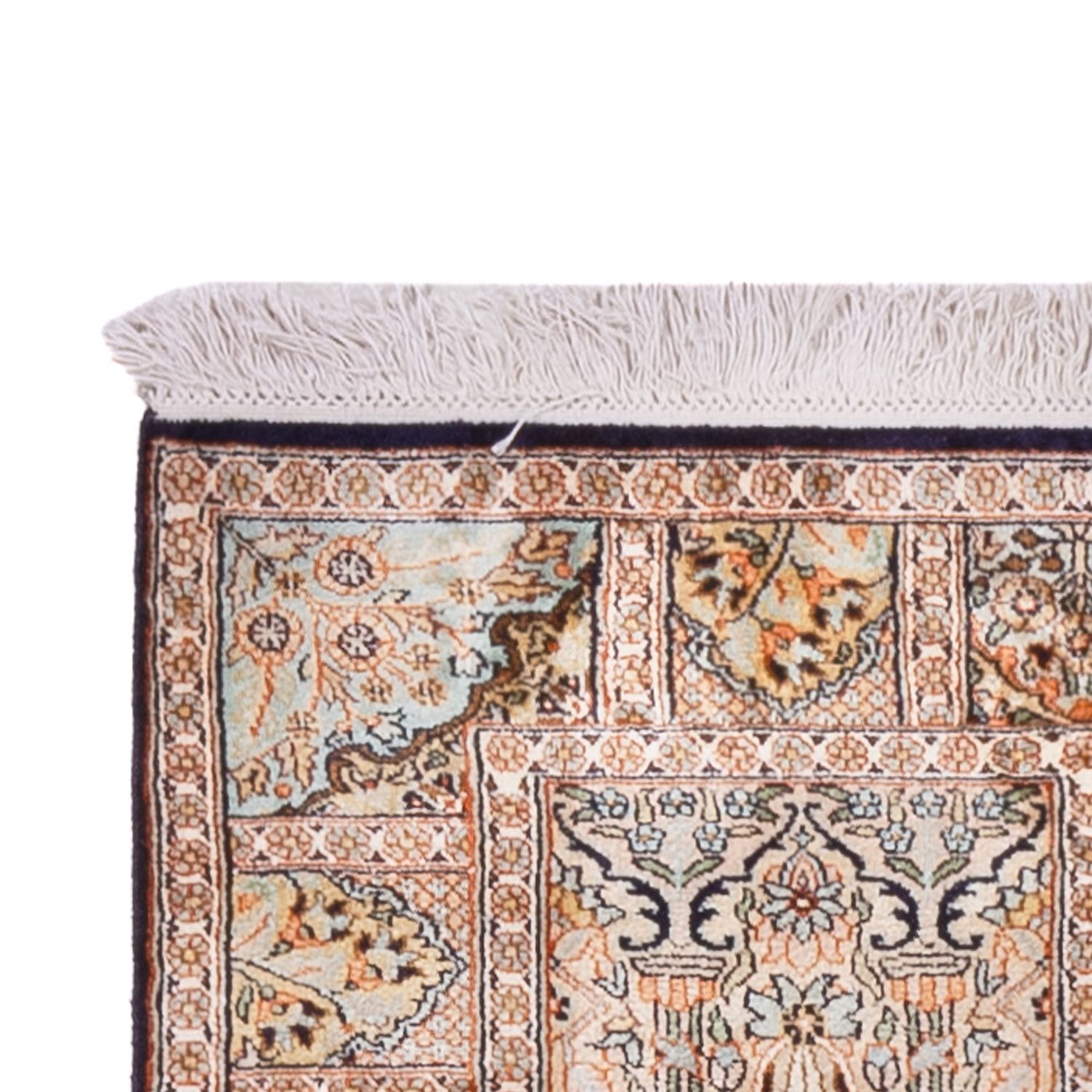 Kashmir Silk Rug 243x80cm - Oriental Rug
