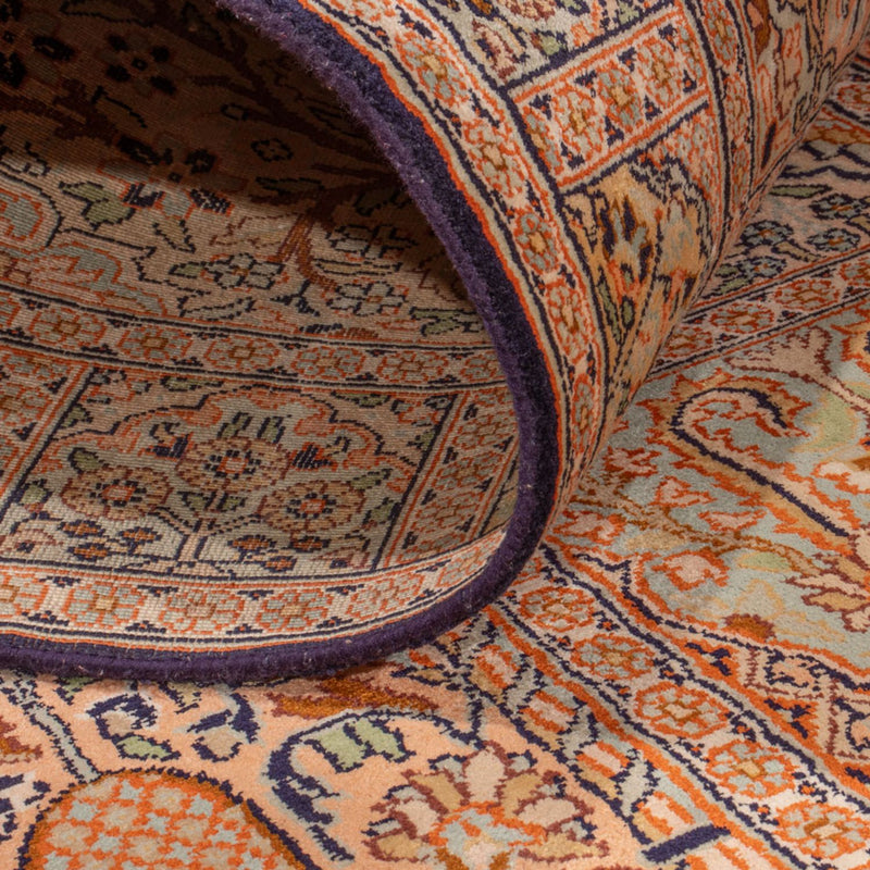 Kashmir Silk Rug 243x80cm - Oriental Rug