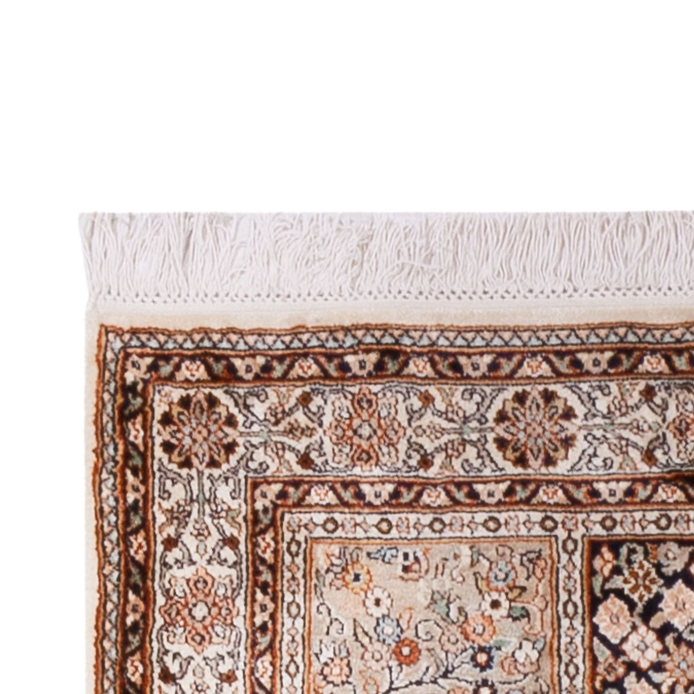 Kashmir Silk Rug 307x81cm - Oriental Rug