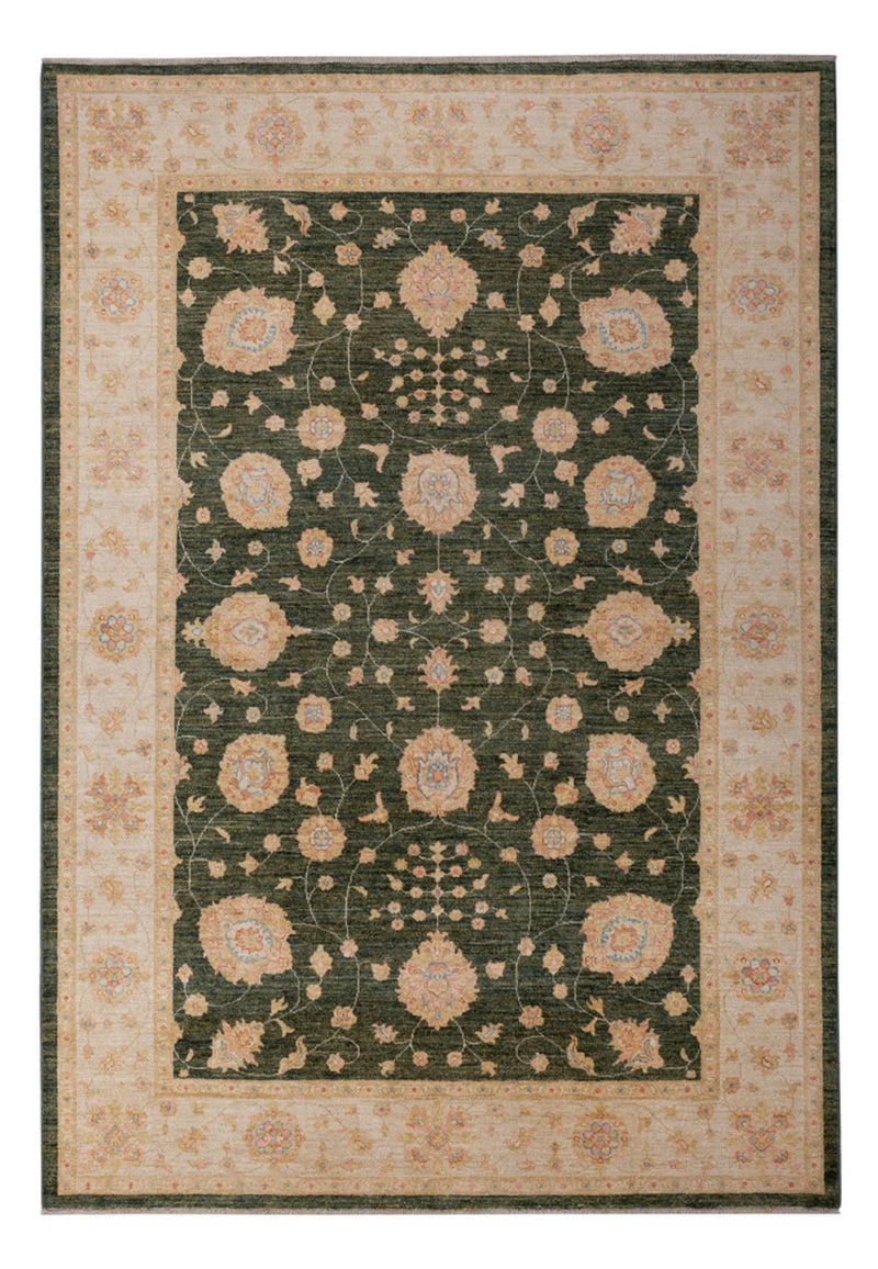 Ziegler Rug - 298 x 205 cm - dark green