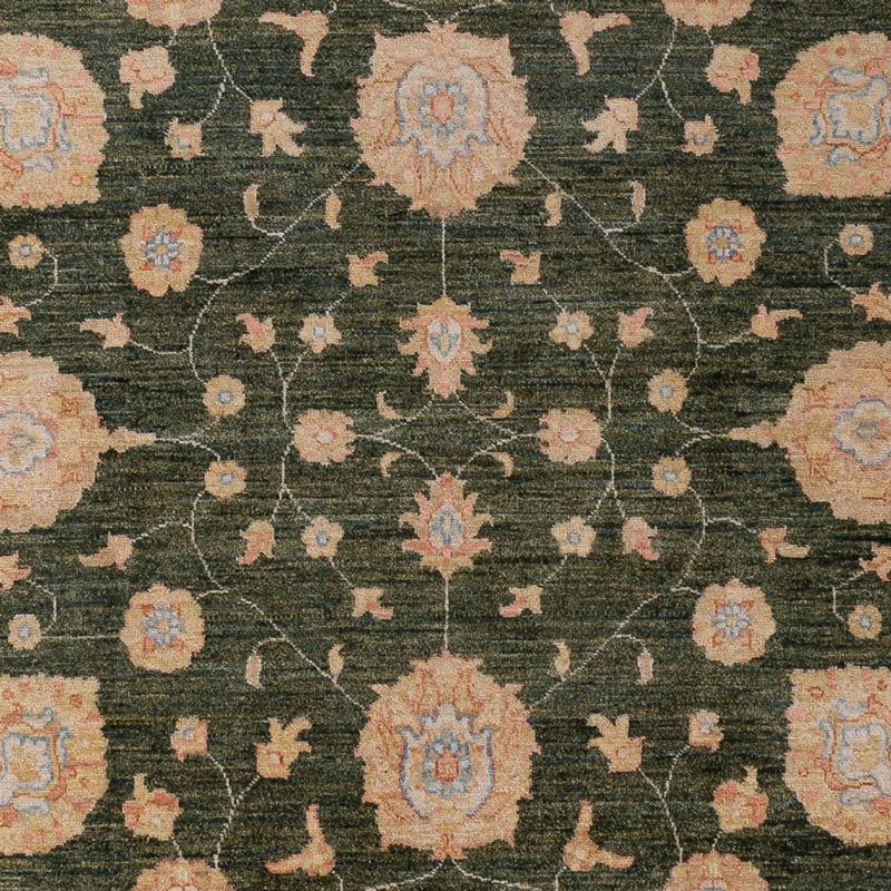 Ziegler Rug - 298 x 205 cm - dark green