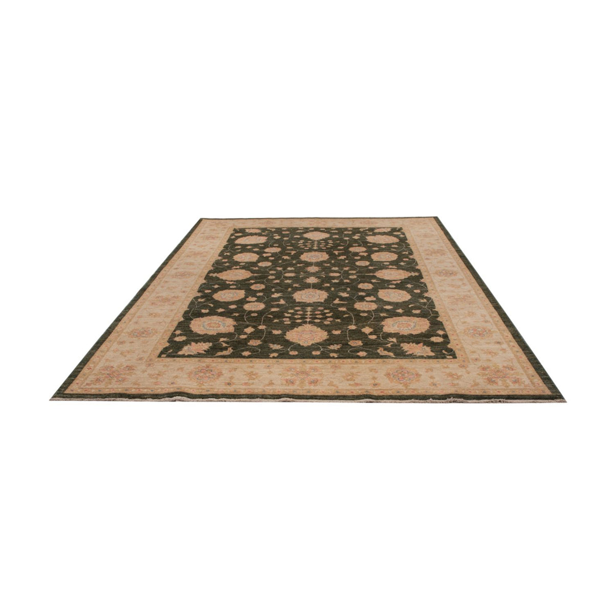 Ziegler Rug - 298 x 205 cm - dark green