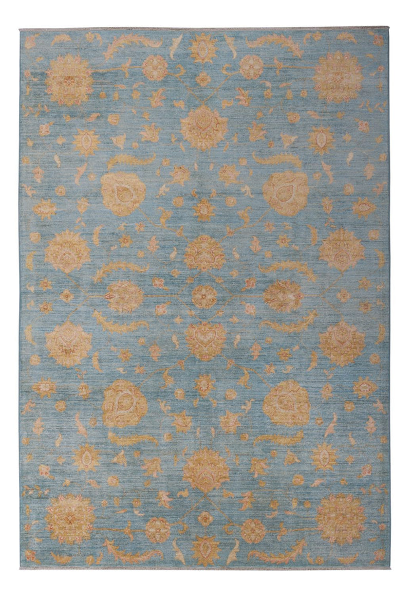Ziegler Rug - Modern - 300 x 207 cm - blue