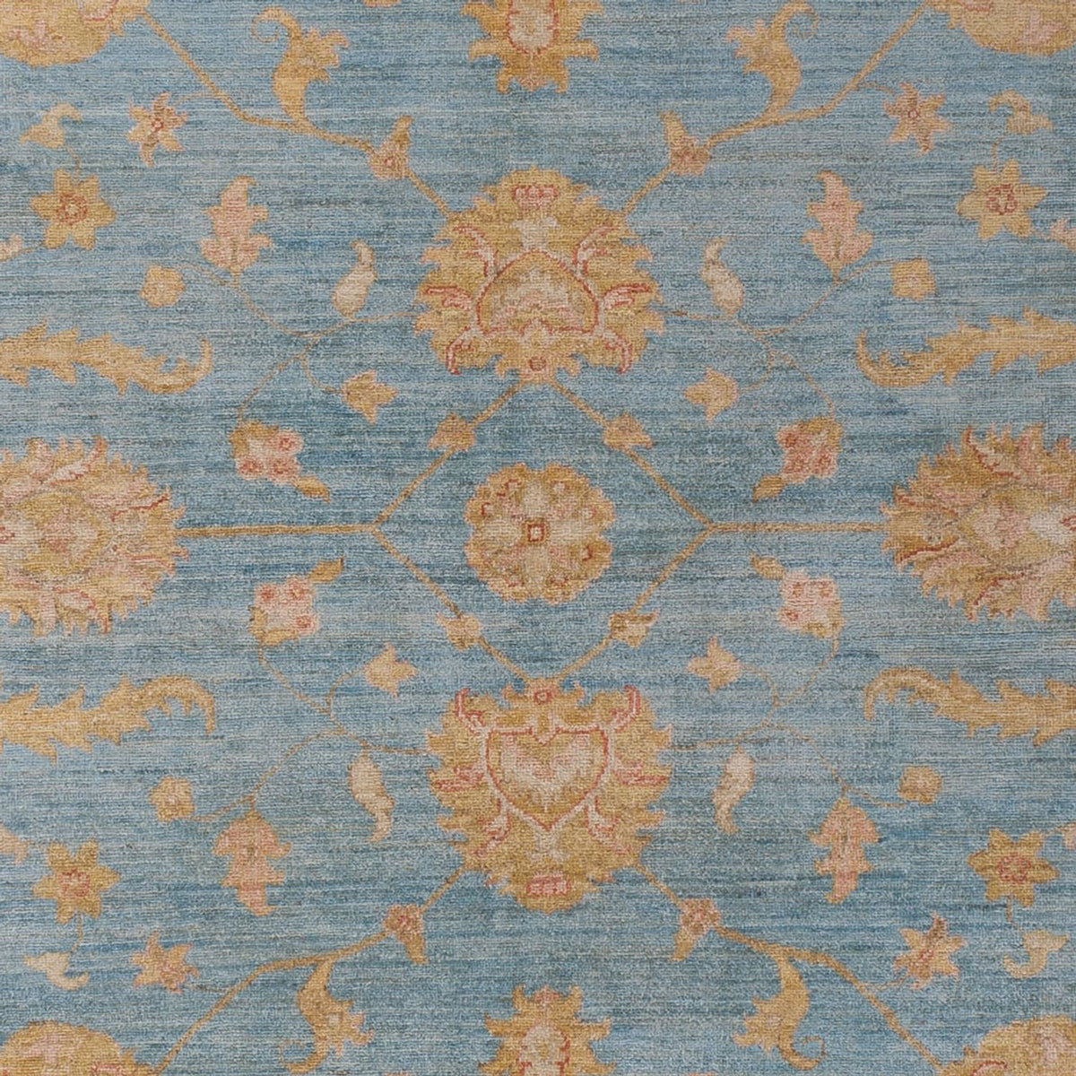 Ziegler Rug - Modern - 300 x 207 cm - blue