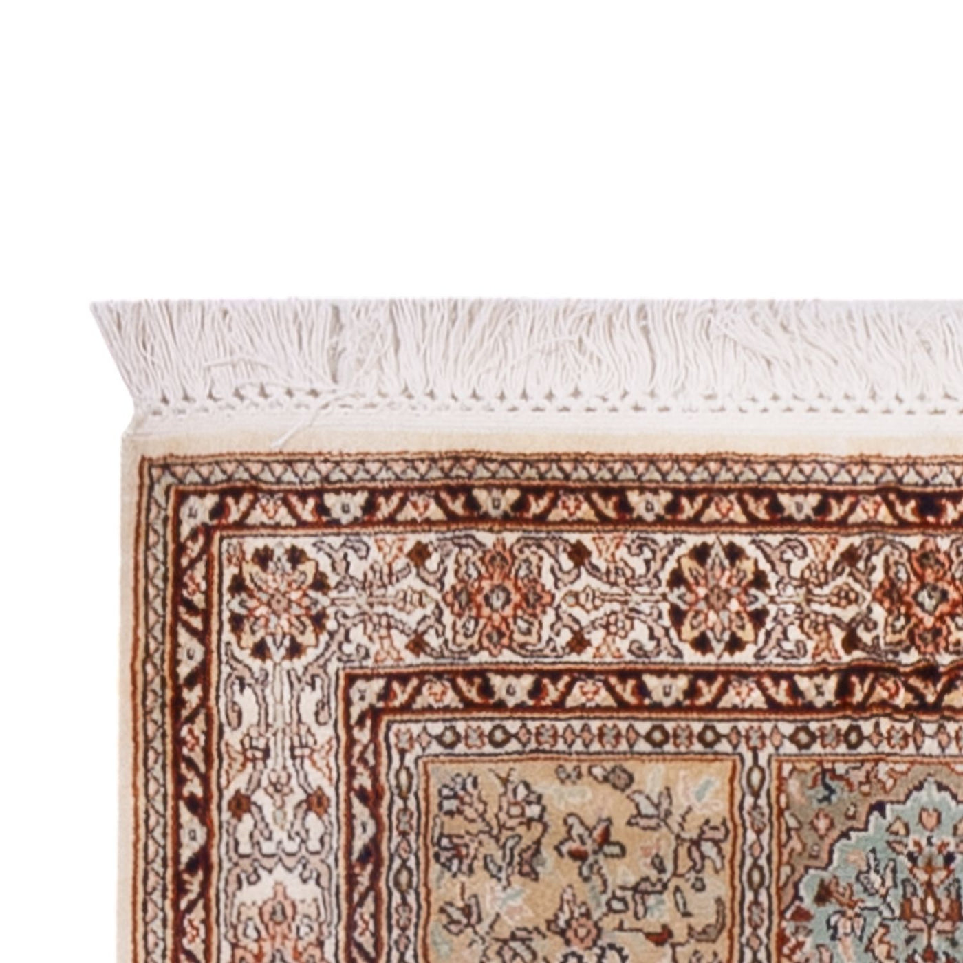 Kashmir Silk Rug 298x77cm - Oriental Rug