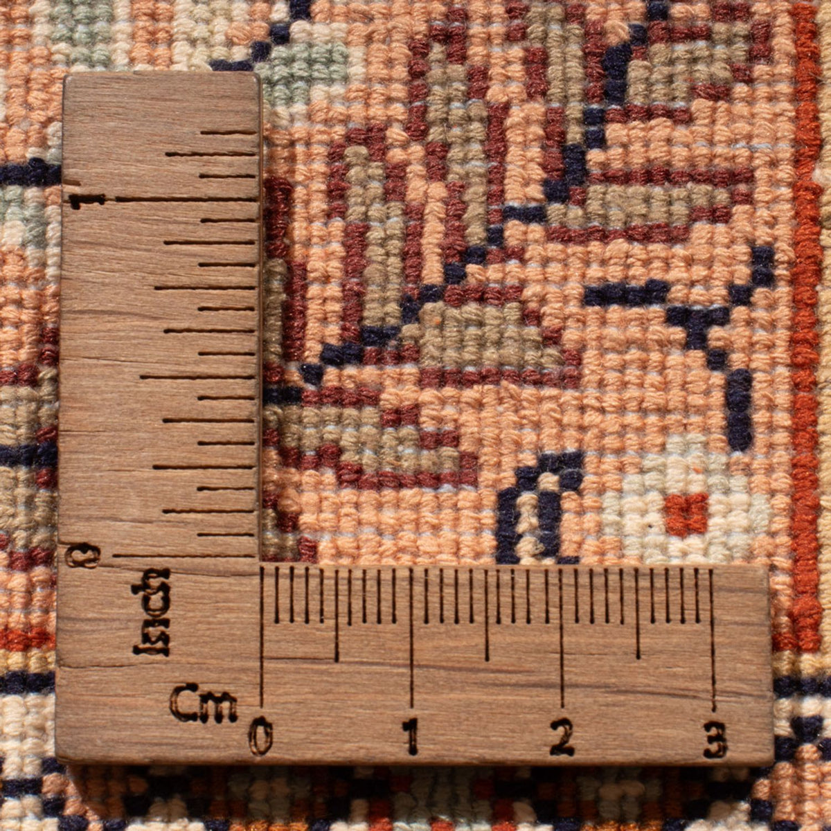 Runner Silk Rug - Kashmir Silk - 298 x 77 cm - dark beige