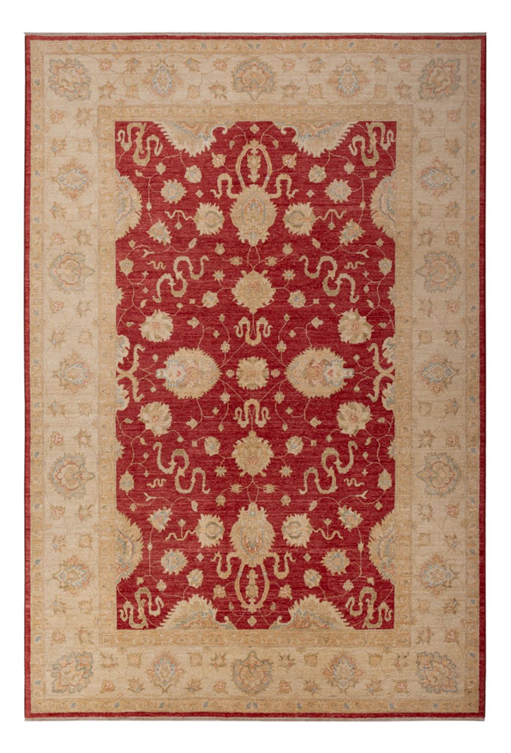 Ziegler Rug - 297 x 203 cm - red