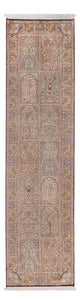Kashmir Silk Rug 296x77cm - Oriental Rug