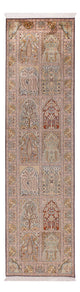 Kashmir Silk Rug 78x296cm - Oriental Rug