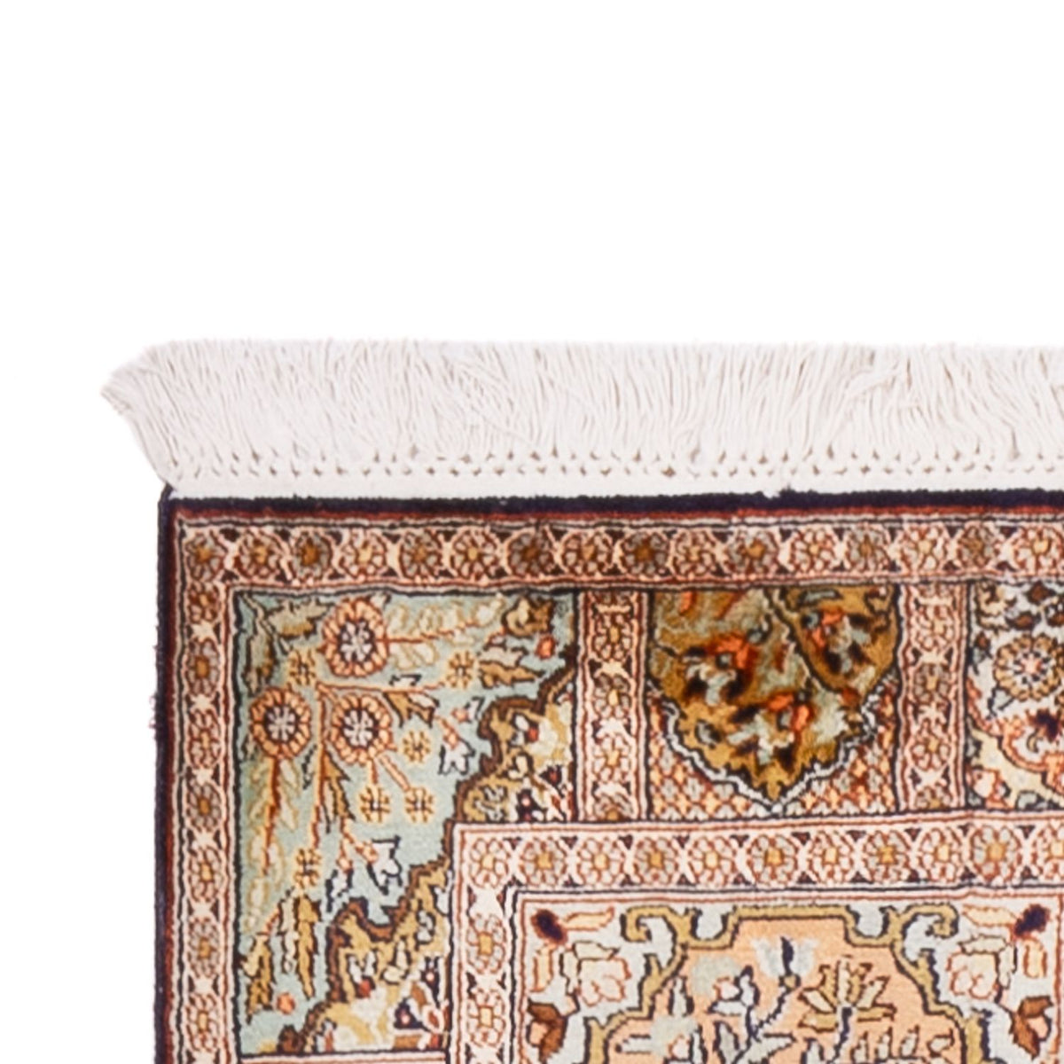 Kashmir Silk Rug 78x296cm - Oriental Rug