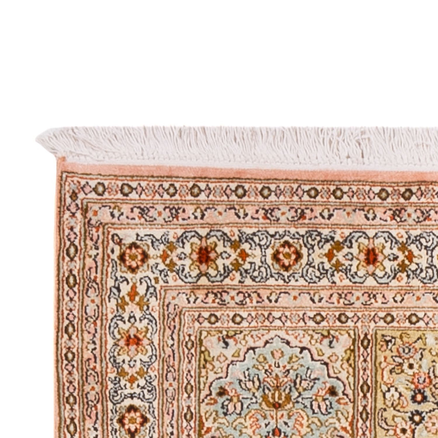 Kashmir Silk Rug 282x79cm - Oriental Rug