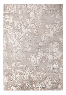 Designer Rug - 304 x 204 cm - silver