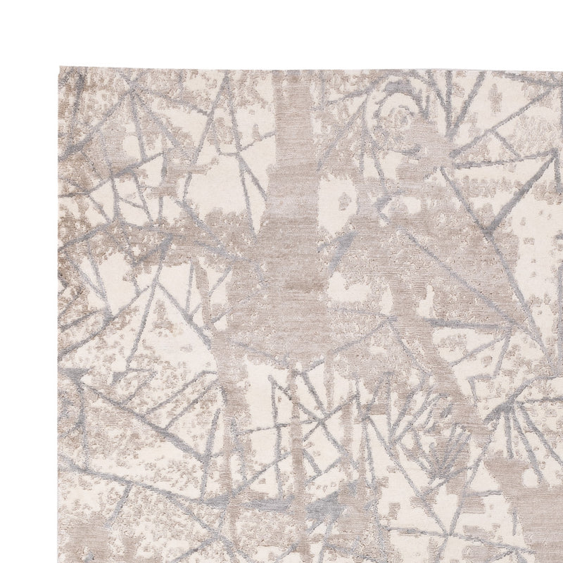 Designer Rug - 304 x 204 cm - silver