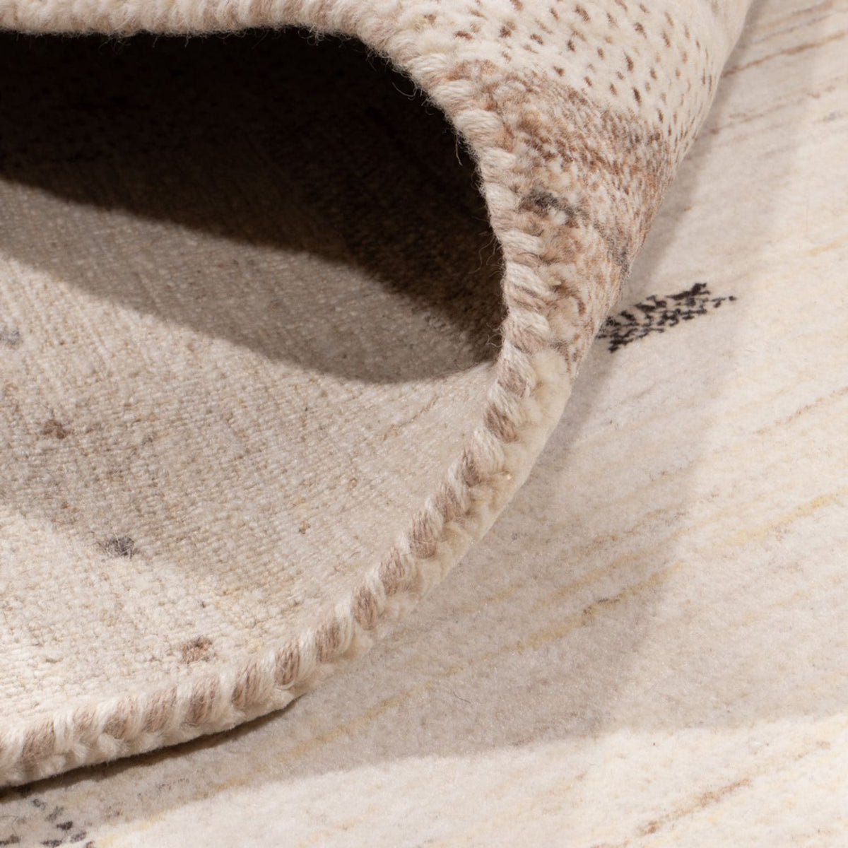 Gabbeh Rug - Loribaft Indus - 300 x 206 cm - cream