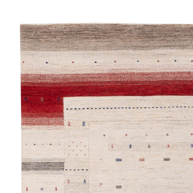 Gabbeh Rug - Loribaft Indus - 306 x 202 cm - cream