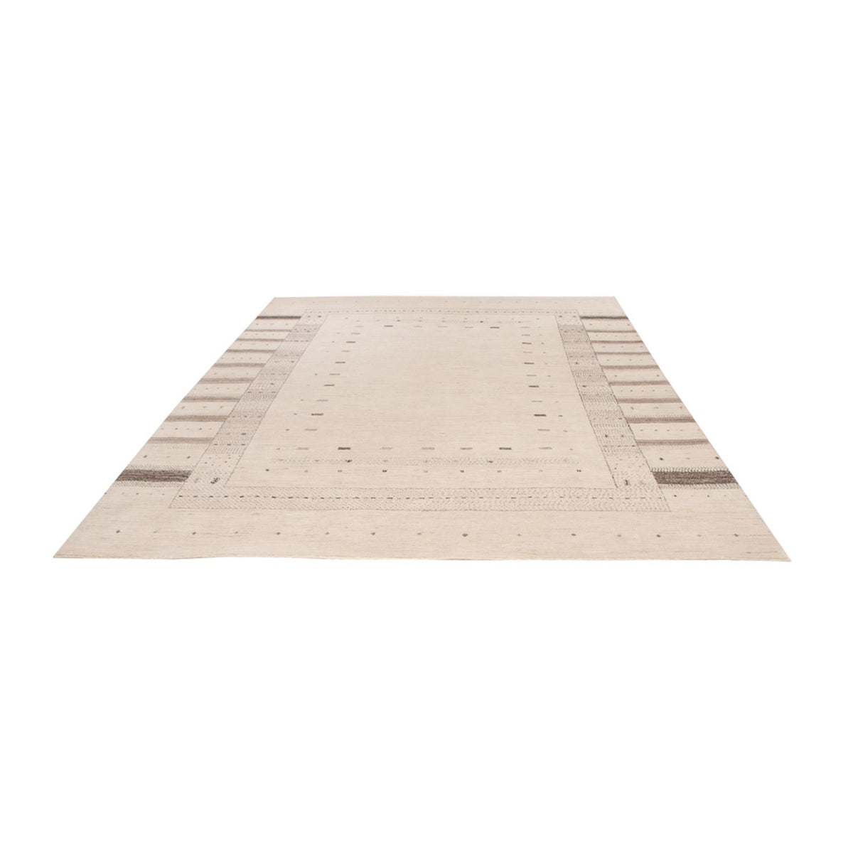 Gabbeh Rug - Loribaft Indus - 302 x 202 cm - cream