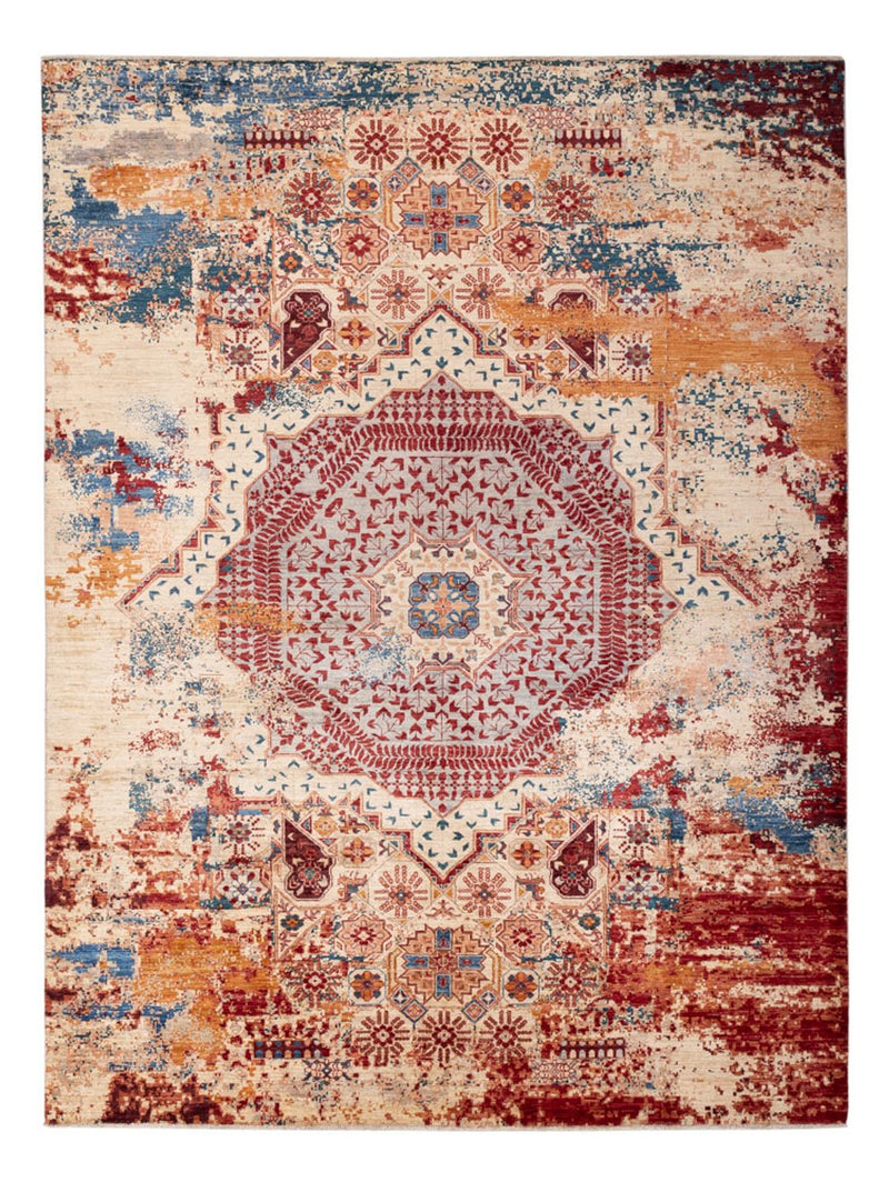 Designer Rug - 276 x 206 cm - multicolored