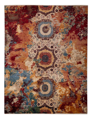 Designer Rug - 302 x 239 cm - multicolored