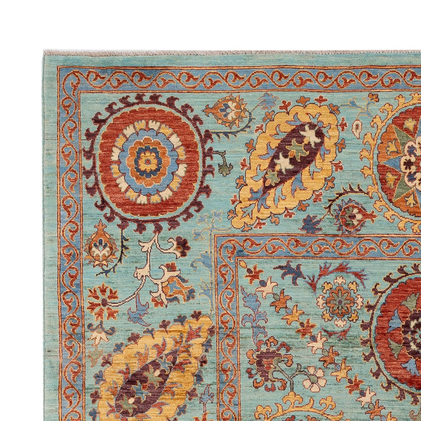 Ziegler Teppich - Ariana - 275 x 187 cm - hellblau