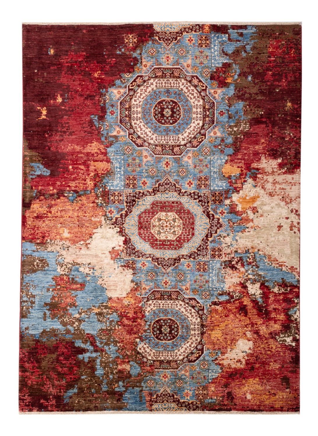 Designer Rug - 237 x 175 cm - multicolored
