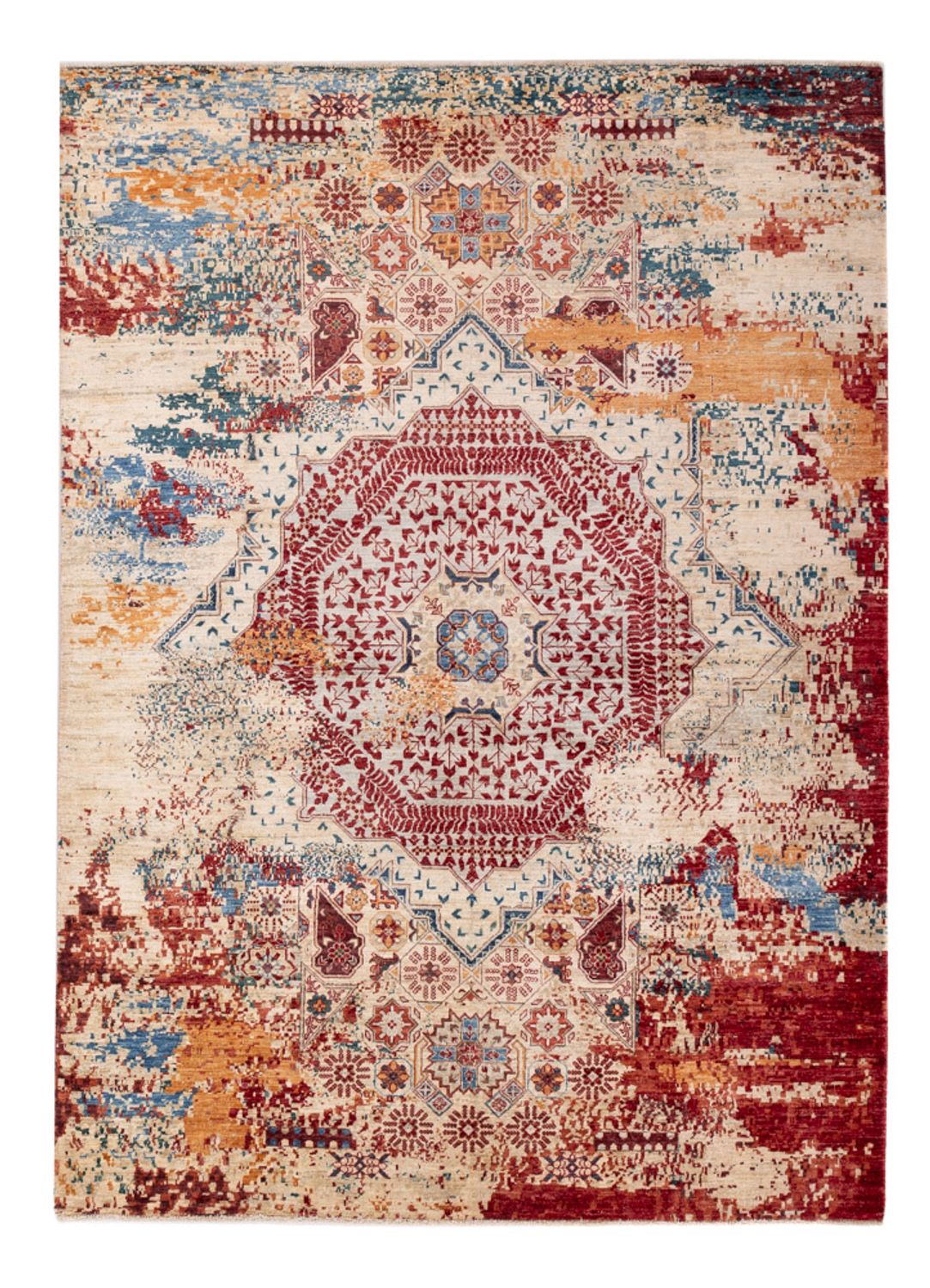 Designer Rug - 239 x 176 cm - multicolored