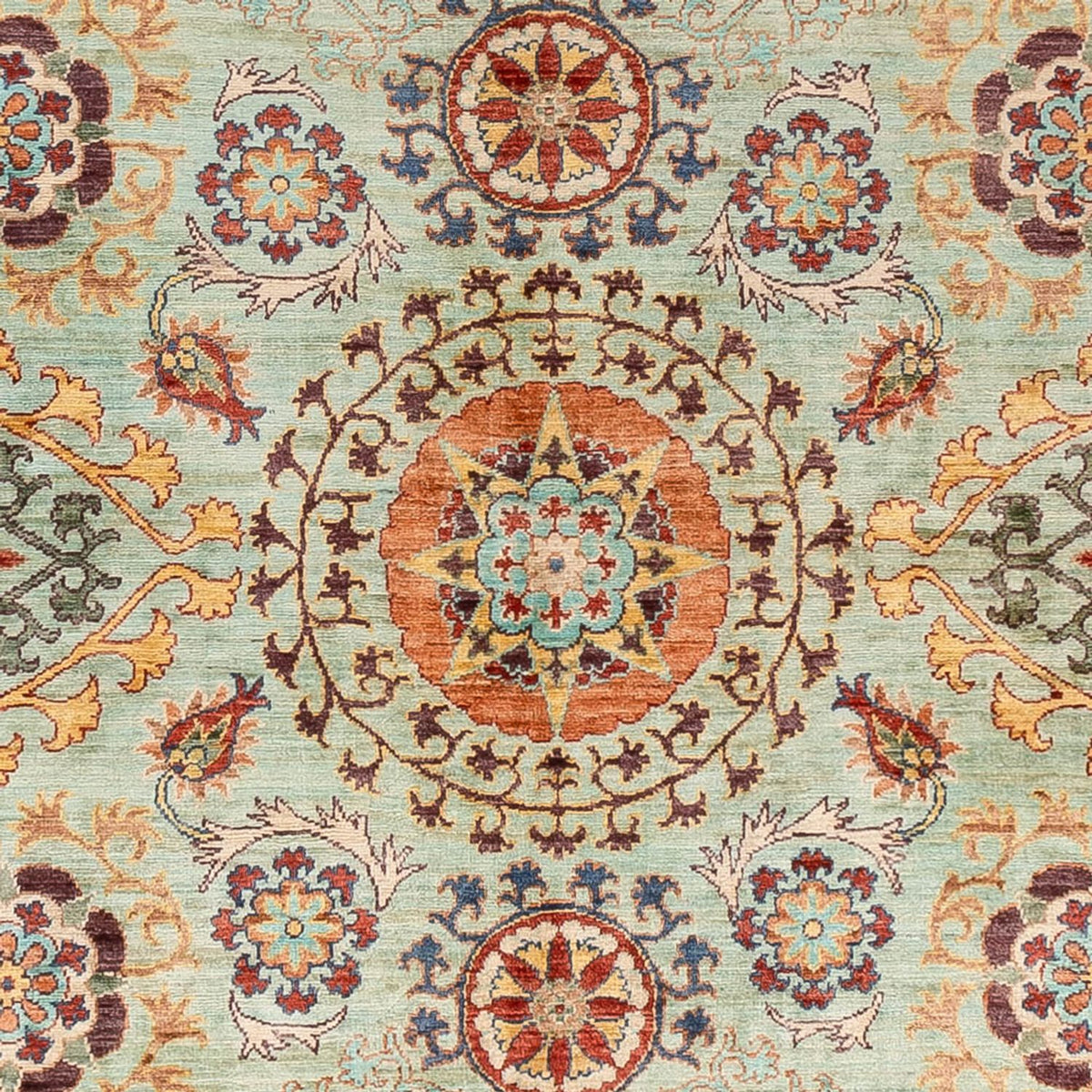 Ziegler Rug - Ariana - 251 x 204 cm - mint green