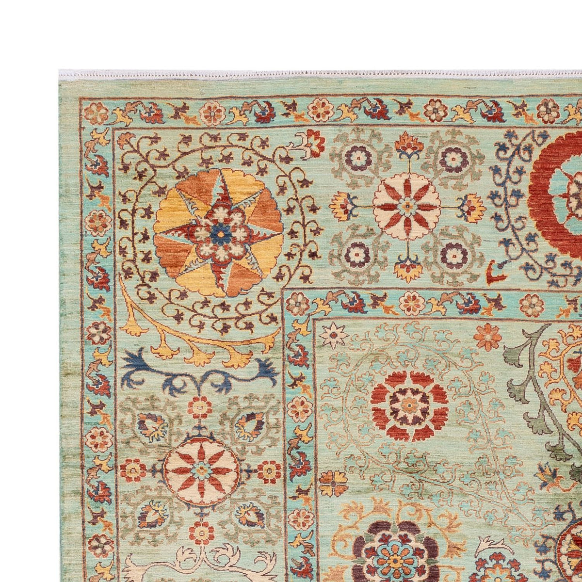 Ziegler Rug - Ariana - 251 x 204 cm - mint green