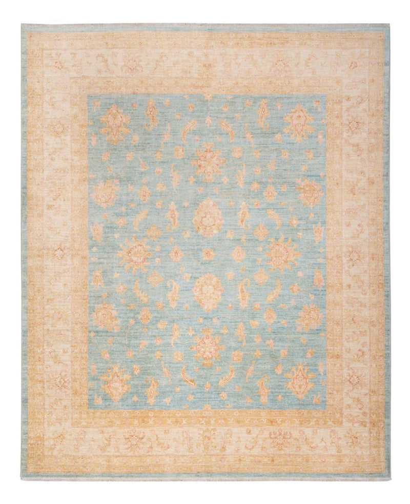 Ziegler Rug - 298 x 254 cm - turquoise