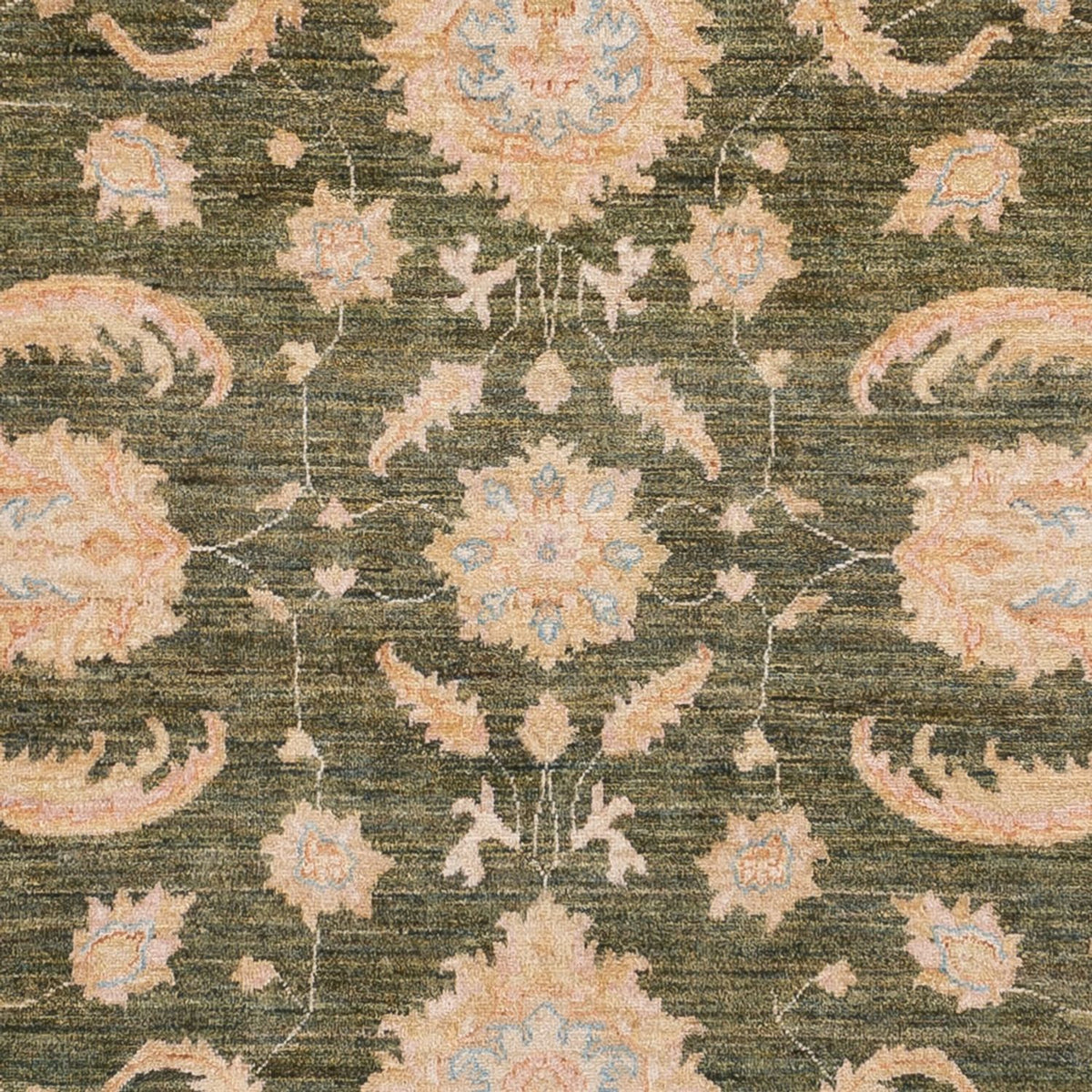 Ziegler Rug - 299 x 247 cm - green