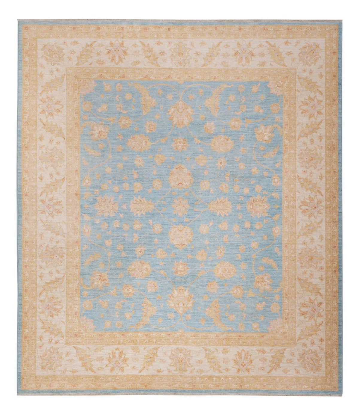Ziegler Rug - 302 x 258 cm - light blue