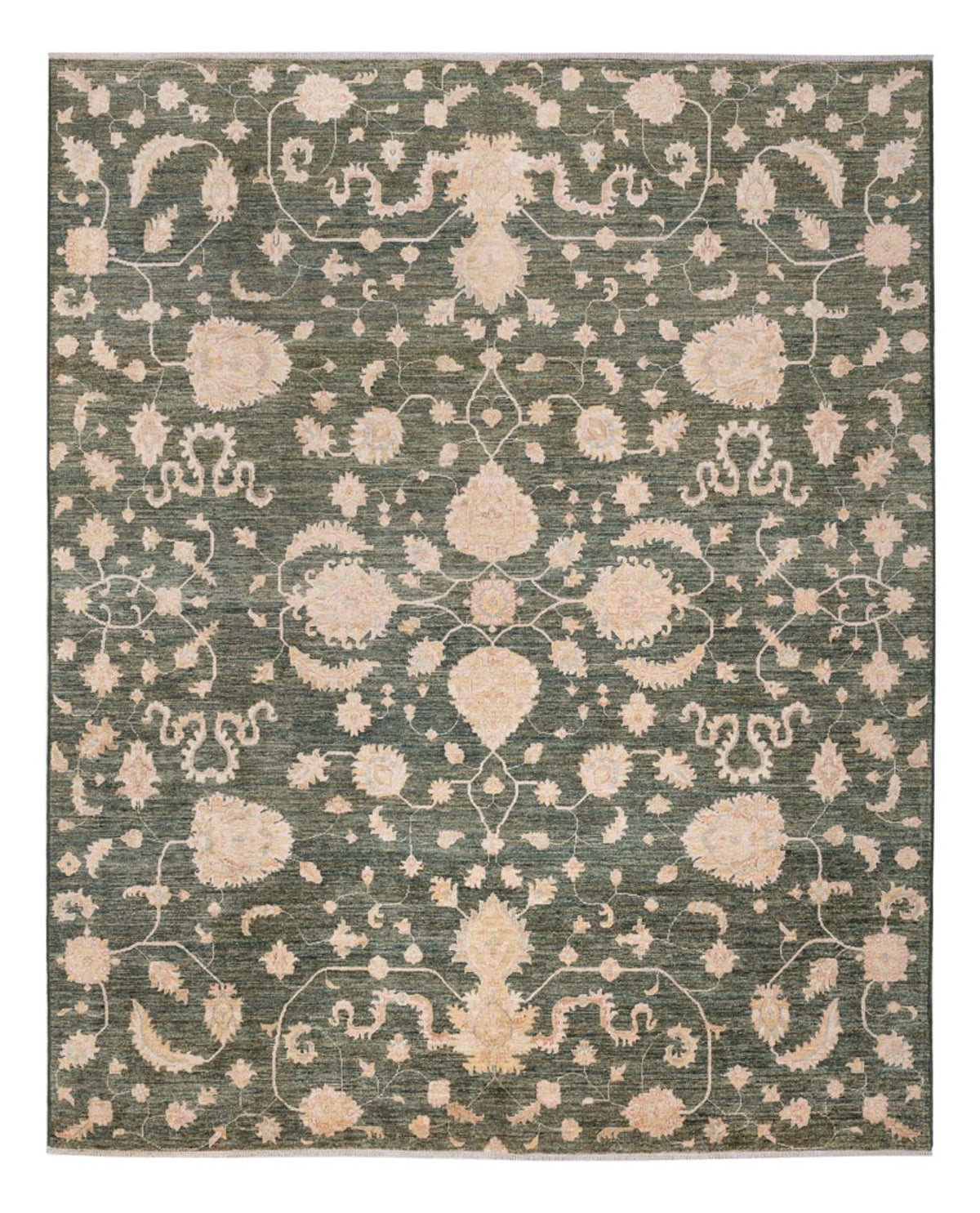 Ziegler Rug - Modern - 308 x 251 cm - green
