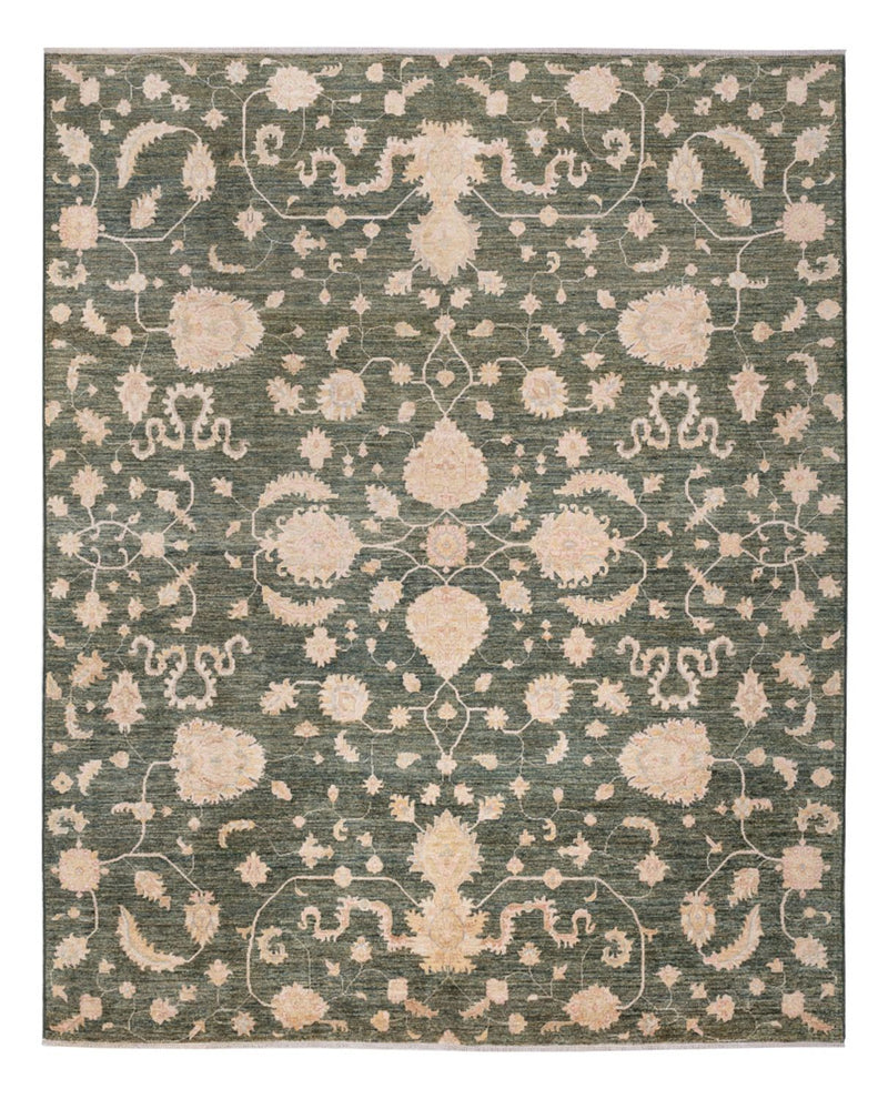 Ziegler Rug - Modern - 308 x 251 cm - green