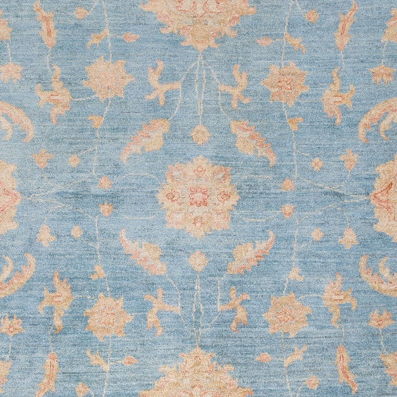 Ziegler Rug - Modern - 309 x 252 cm - light blue