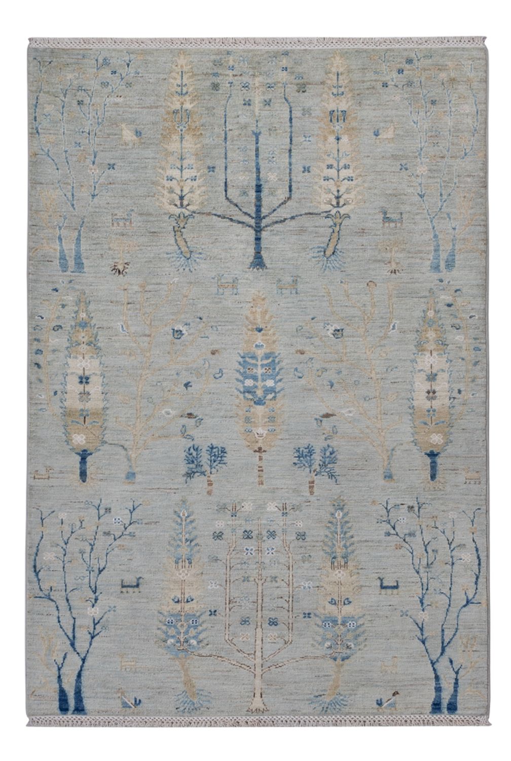 Designer Rug - 181 x 120 cm - silver