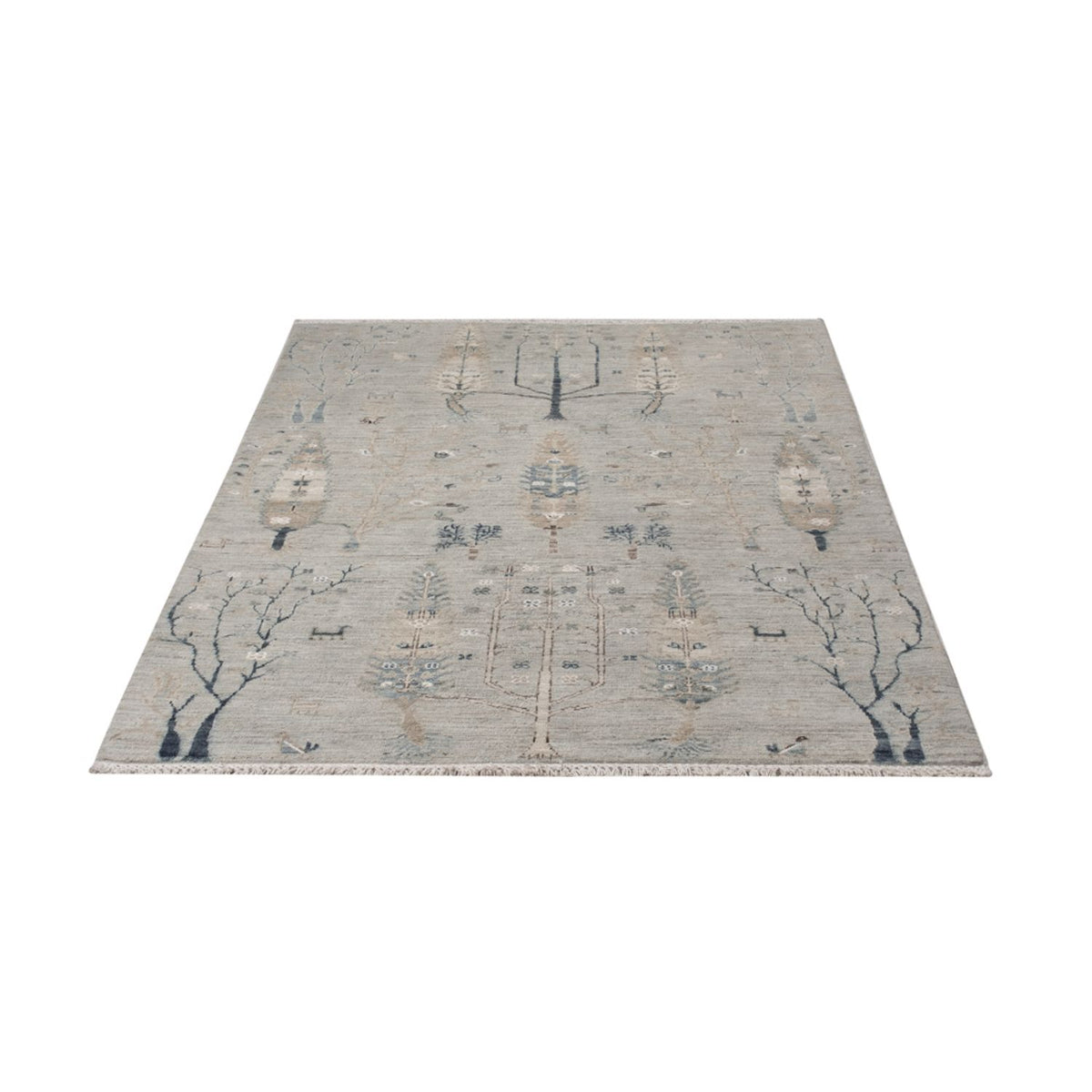 Designer Rug - 181 x 120 cm - silver