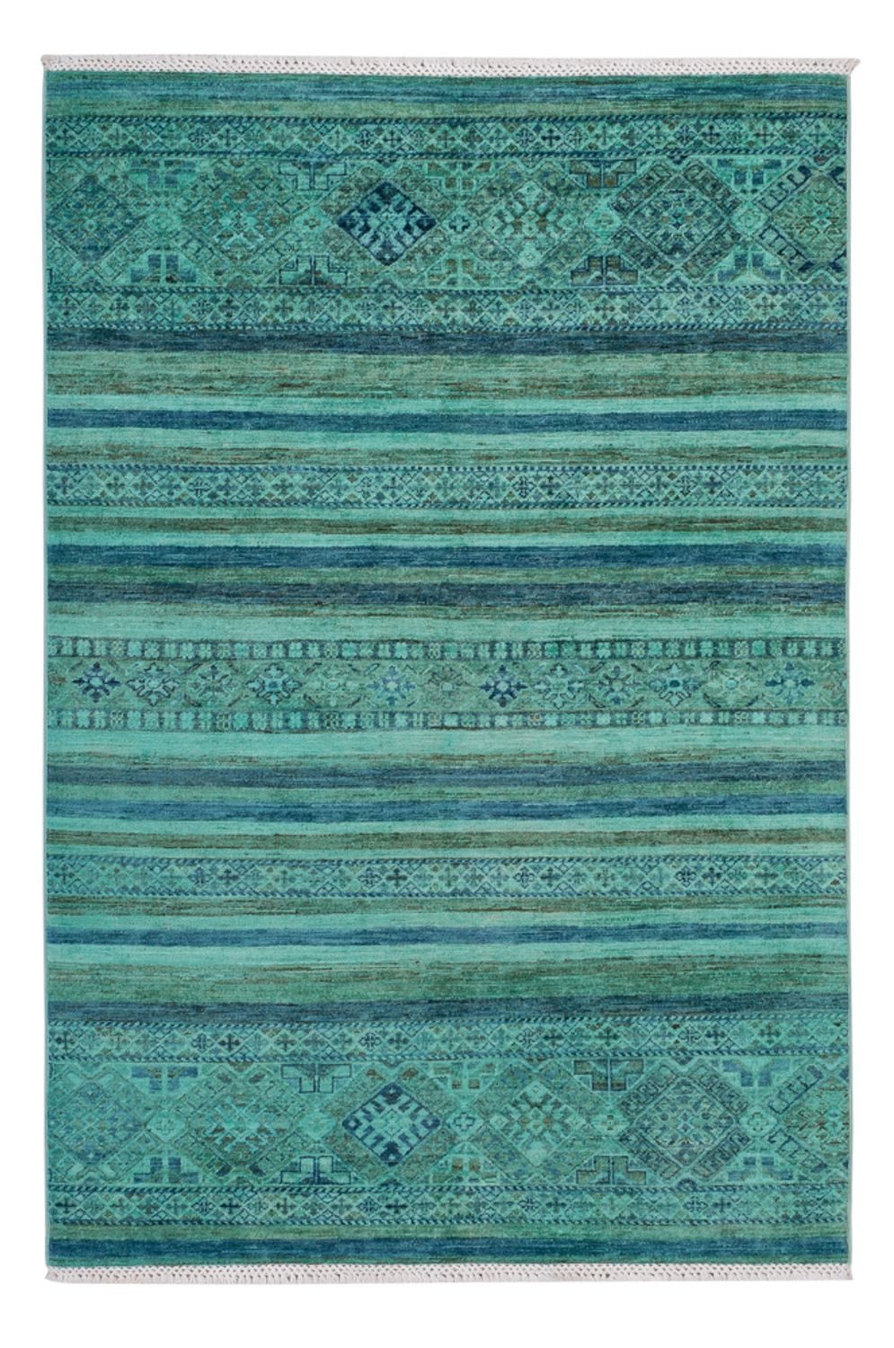Ziegler Rug - Modern - Vintage/Overdyed - 177 x 118 cm - turquoise