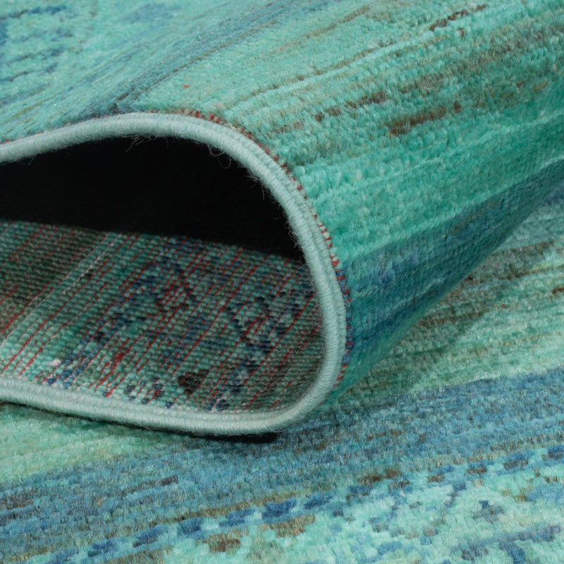 Ziegler Rug - Modern - Vintage/Overdyed - 177 x 118 cm - turquoise