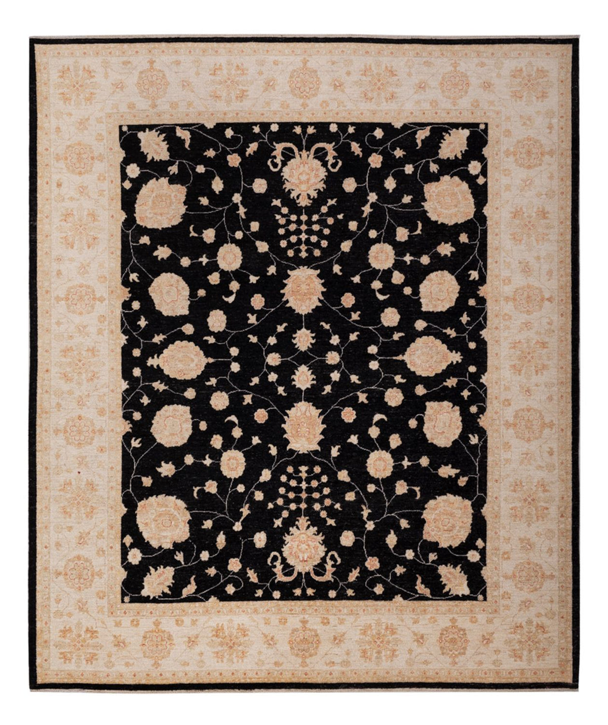 Ziegler Rug - 303 x 258 cm - black