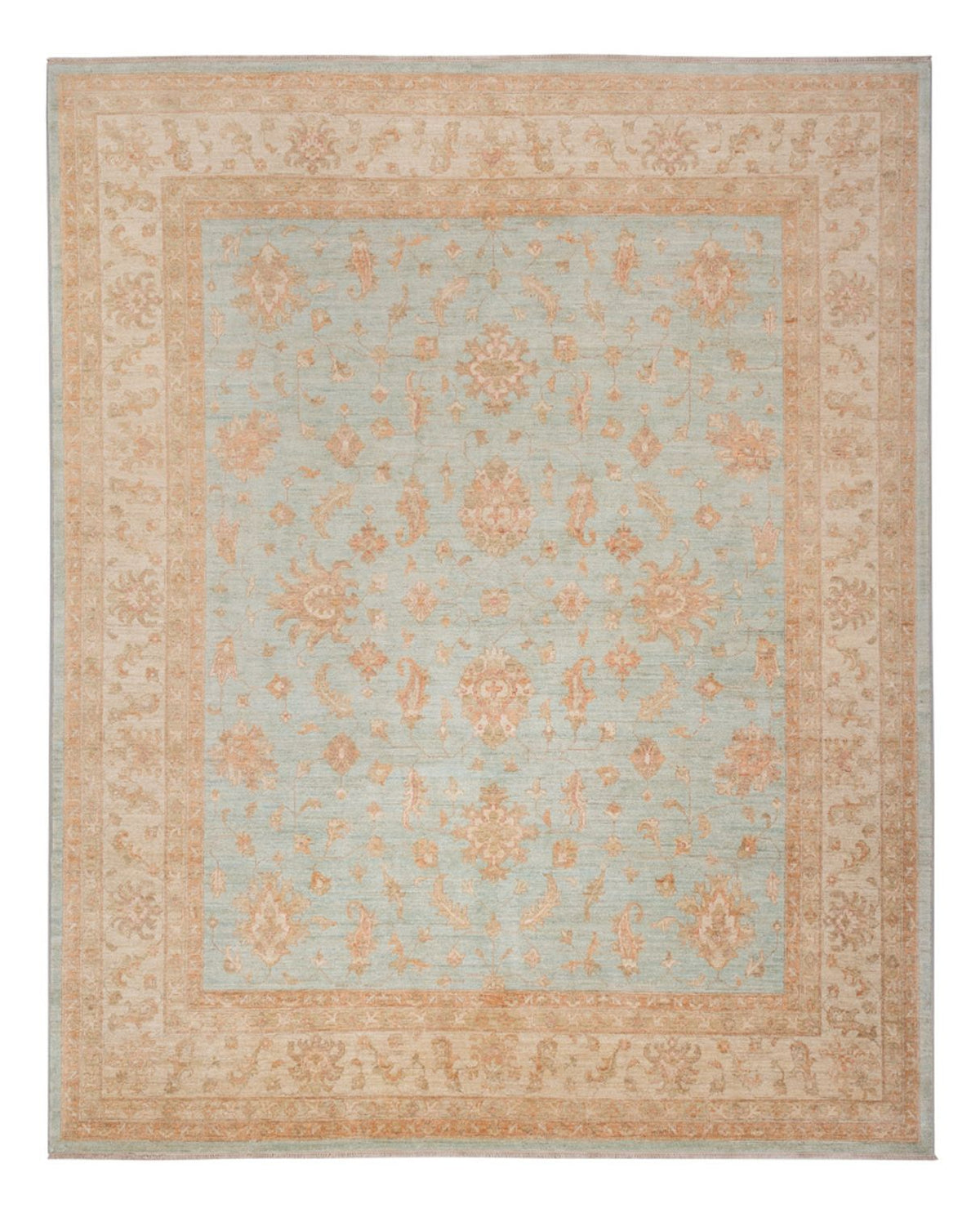 Ziegler Rug - 302 x 242 cm - light blue