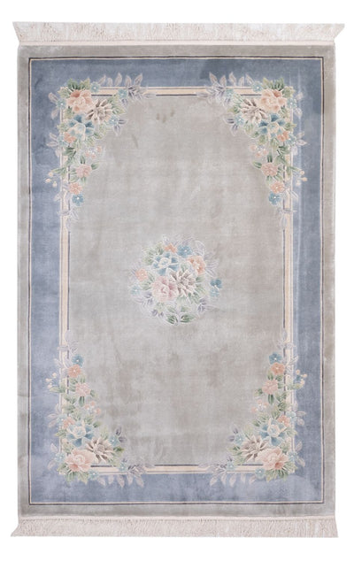 Chinese Silk Rug 123x185cm - Oriental Rug