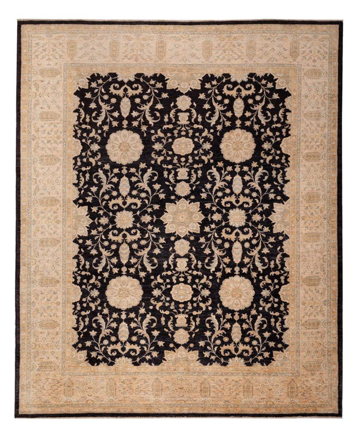 Ziegler Rug - 302 x 251 cm - black