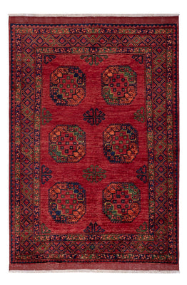 Afghan Rug - Kunduz - 222 x 154 cm - red