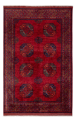 Afghan Rug - Kunduz - 253 x 166 cm - red