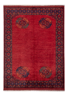 Afghan Rug - Kunduz - 238 x 176 cm - red