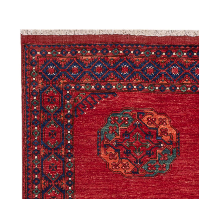 Afghan Rug - Kunduz - 238 x 176 cm - red