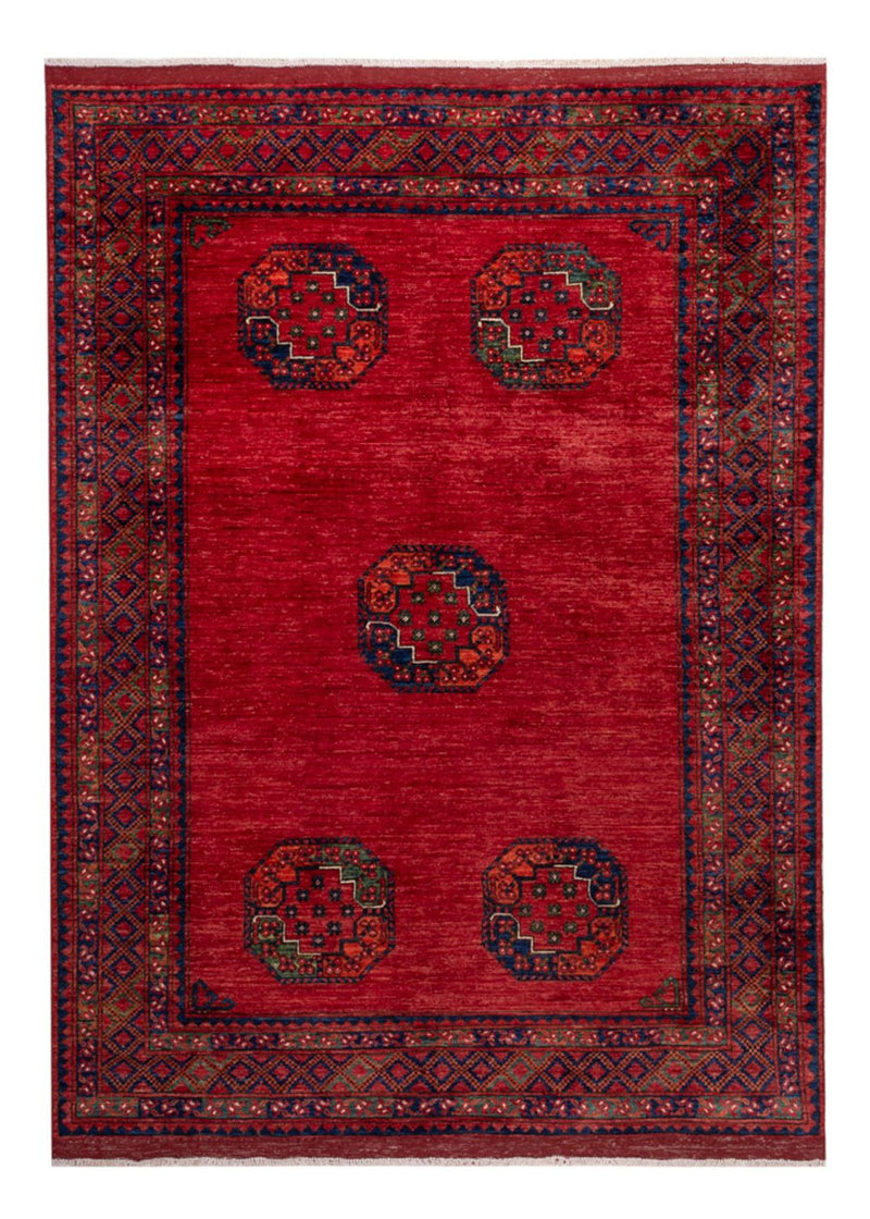 Afghan Rug - Kunduz - 236 x 172 cm - red