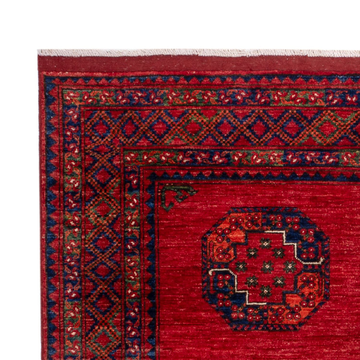 Afghan Rug - Kunduz - 236 x 172 cm - red